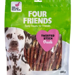 Four Friends Twisted Stick Duck 12,5cm: 40-pack