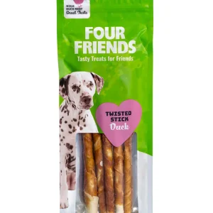 Four Friends Twisted Stick Duck 25cm: 5-pack