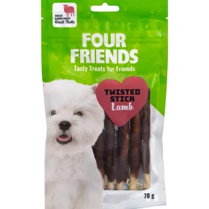 Four Friends Twisted Stick Lamb 12,5cm: 7-pack