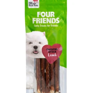 Four Friends Twisted Stick Lamb 25cm: 5-pack
