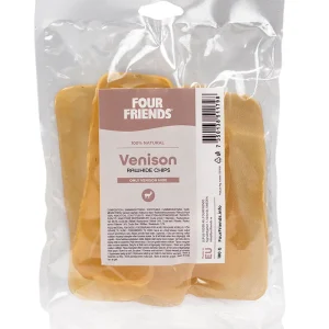 Four Friends Venison Rawhide Chips 100g