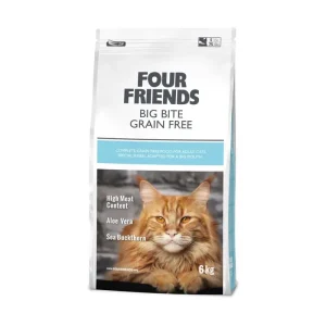 FourFriends Cat Big Bite Grain Free Kampanjpris