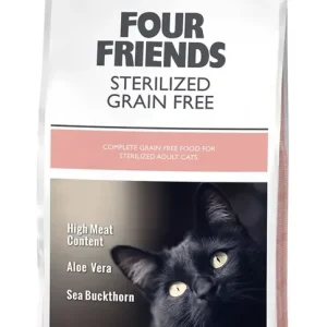 FourFriends Cat Grain Free Sterilized 6 kg Utförsäljning