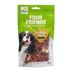 FourFriends Chicken Steak Cubes – 375 G