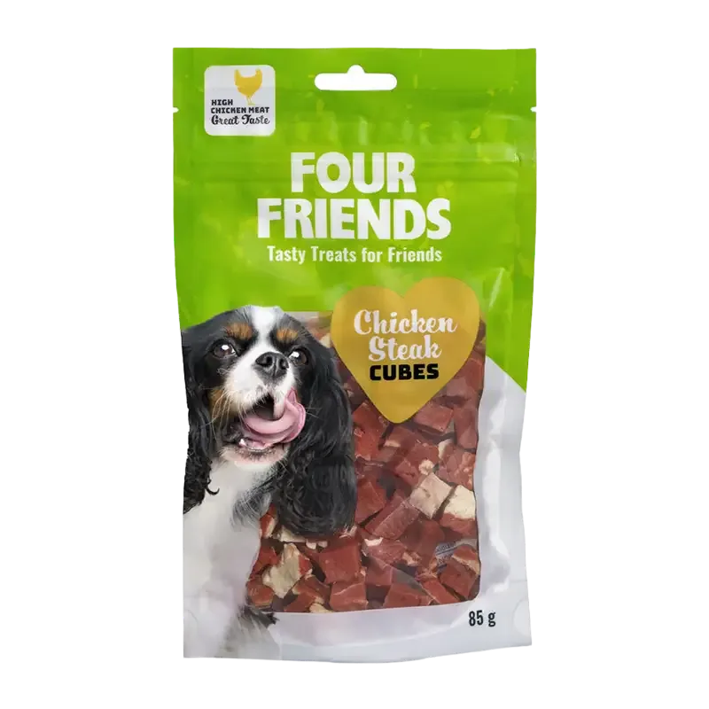 FourFriends Chicken Steak Cubes – 375 G