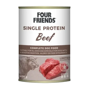 FourFriends Dog Beef Can- 400 g