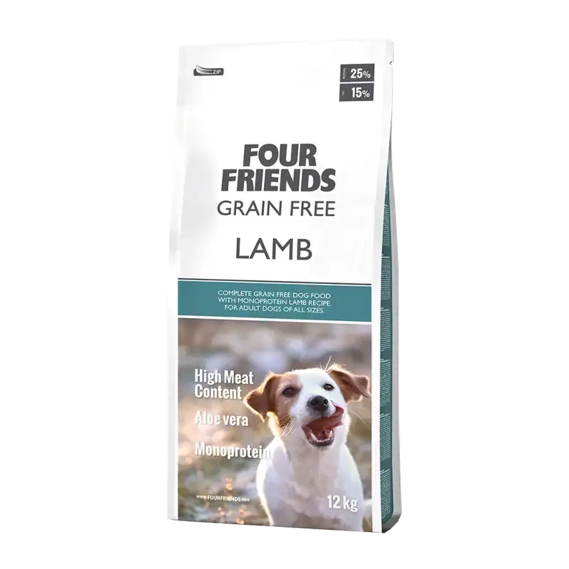 Fourfriends Dog Grain Free Lamm – 12 KG