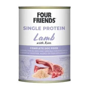 FourFriends Dog Lamb & Rice Can – 400 g