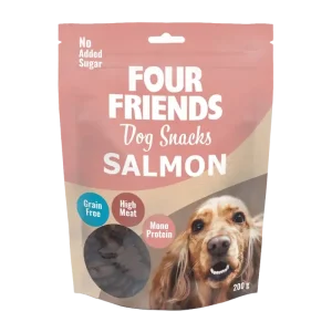 FourFriends Dog Snacks Salmon – 200 G