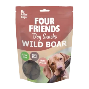FourFriends Dog Snacks Wild Boar – 200 G