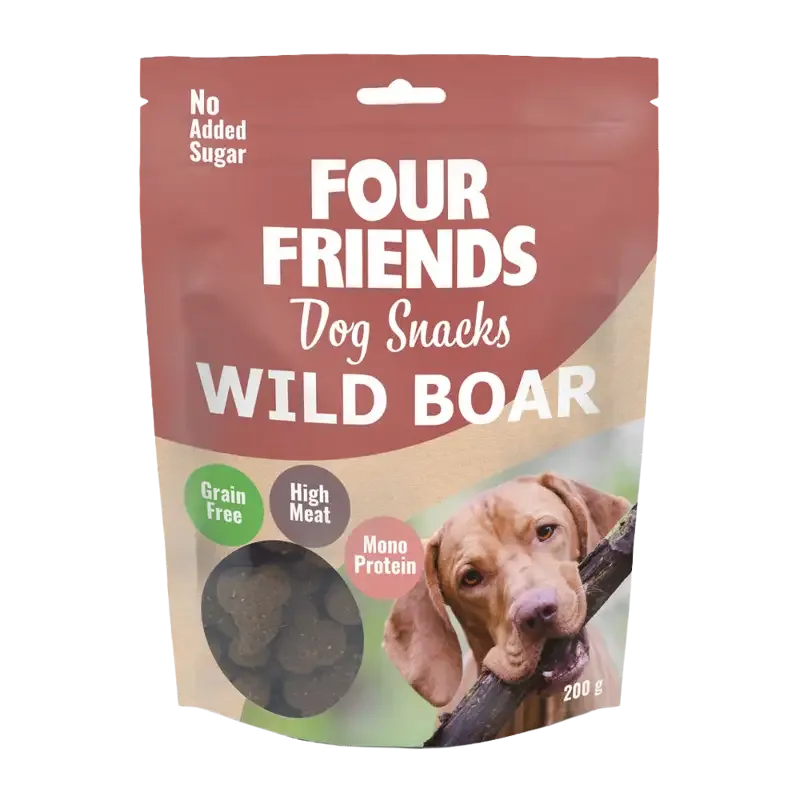FourFriends Dog Snacks Wild Boar – 200 G
