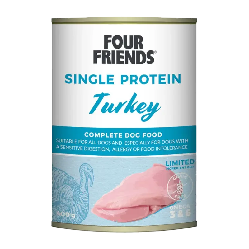 FourFriends Dog Turkey Can – 400 g