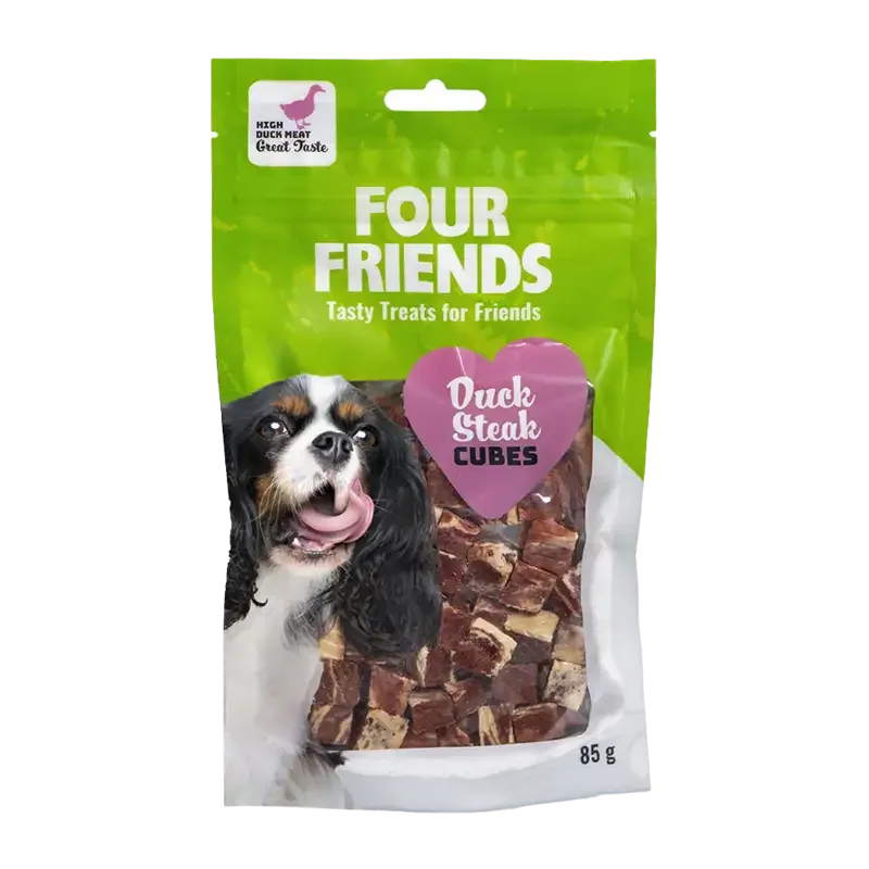 FourFriends Duck Steak Cubes – 375 G