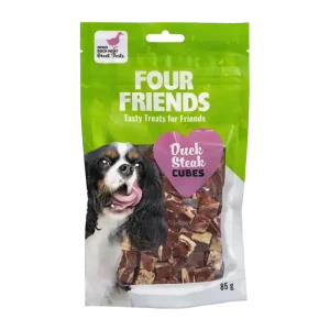FourFriends Duck Steak Cubes – 85 G