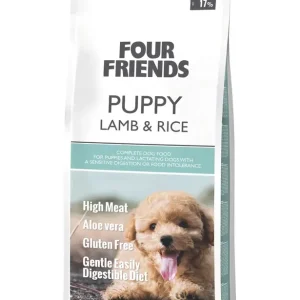 FourFriends Puppy Lamb & Rice – 12 kg Kampanjpris