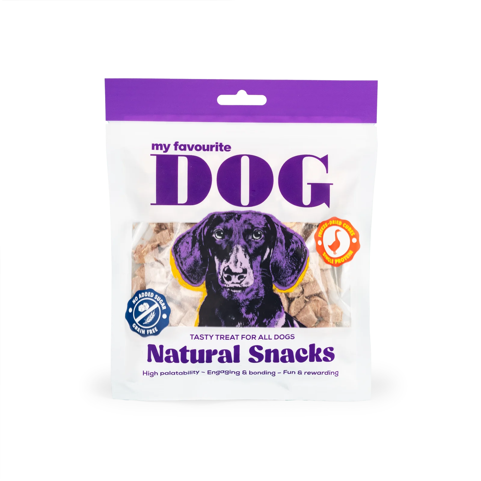 Freeze-dried Duck Dog Cubes