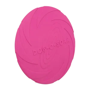 Frisbee Naturgummi Rosa – 24 CM