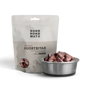 Frystorkade Hjortbitar – 60 G