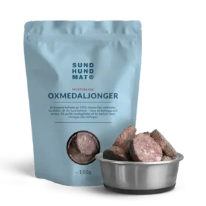 Frystorkade Oxmedaljonger – 150 G