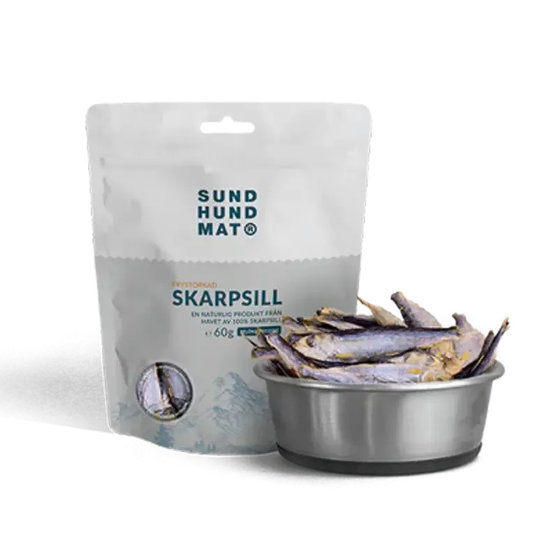 Frystorkade Skarpsill – 60 G