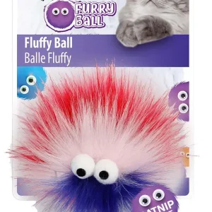 Furry Ball – Fluffyball Rosa 9.5×9.5x5cm