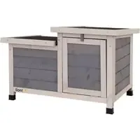 Fynd Lionto kaninbur med två ingångar – L 70 x B 43 x H 45 cm