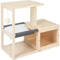 Fynd Modern Living Bora Bora katthus – L 70 x B 35 x H 60 cm
