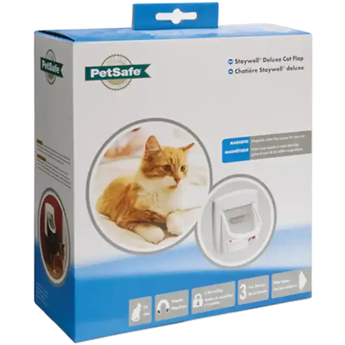 Fynd Staywell® Magnetic 4Way Locking Deluxe Cat Flap