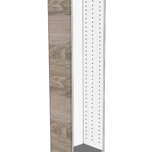 Garderob täcksida 37×236 – Raw Oak White