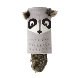 GiGwi Leksak MelodyChaser Raccoon Grå 22cm