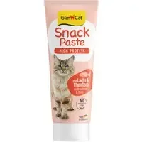GimCat High Protein snackpastej 75 g – Ekonomipack 3 x lax & tonfisk Begränsat erbjudande