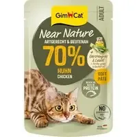 GimCat Near Nature 16 x 85 g – Kyckling Bästa pris