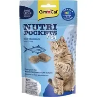 GimCat Nutri Pockets fisk – Ekonomipack med tonfisk (6 x 60 g) Lågt pris