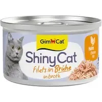 GimCat ShinyCat Filet i buljong 6 x 70 g – Kyckling Köp nu