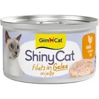 GimCat ShinyCat Filet i gelé 12 x 70 g – Kyckling Lägg i varukorgen