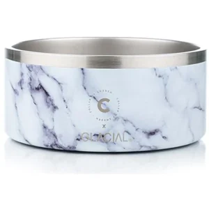 GLACIAL termoskål 900 ml Marble