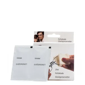 GLASÖGONSERVETTER 20p putsduk tillverkningsvara*