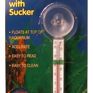 Glastermometer med sugkopp