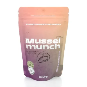 Glufs – Musselmunch | Hundgodis av blåmussla (110g)