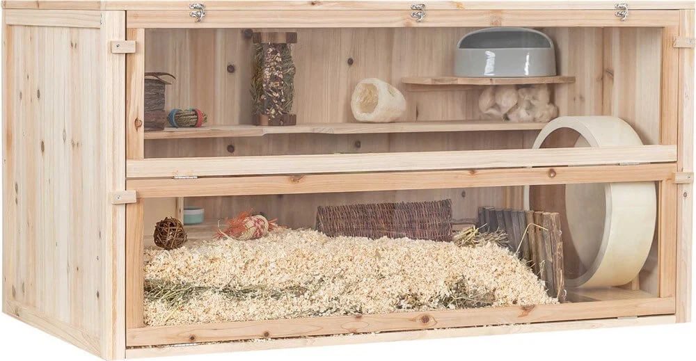 Gnagarbur Möss/Hamster Trä 115x60x60cm