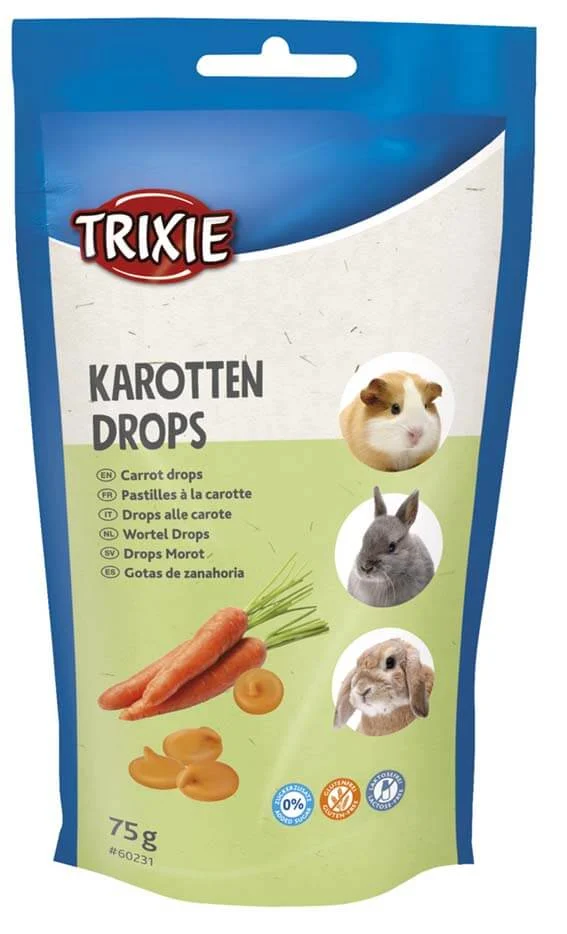 Gnagardrops Glutenf. Morot 75g