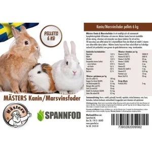 Gnagare Mästers Kanin- & Marsvinsfoder 6 kg