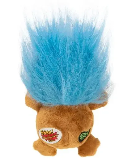 GoDog Silent Squeak Crazy Hair Lion – Tyst Pipande Hundleksak 20 cm - Image 2