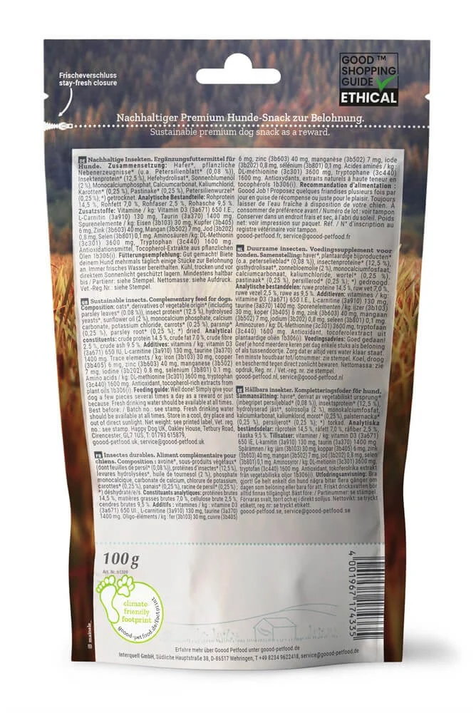 GOOODies Soft Snack Adult Insekt 100g - Image 2