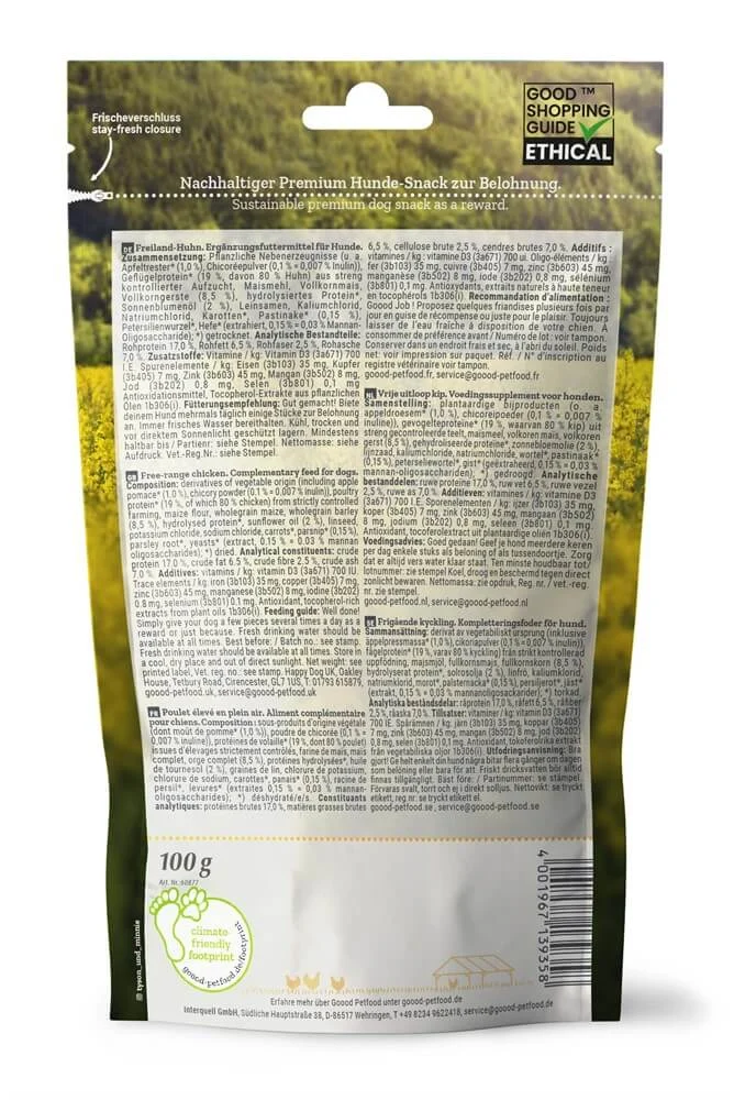 GOOODies Soft Snack Adult Kyckling 100g - Image 2