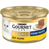 Gourmet Gold Fine Paté 12 x 85 g – Kyckling I lager
