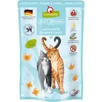 GranataPet DeliCatessen Pouch 12 x 85 g – Lax & kalkon Snabb frakt