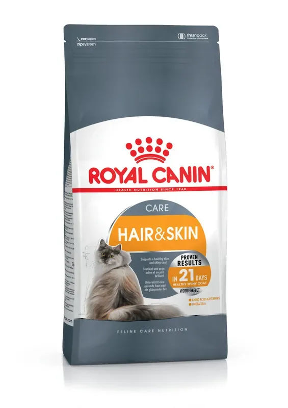 Hair & Skin Care Adult Torrfoder för Katt – 2 kg Outlet