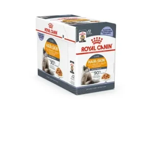 Hair & Skin Jelly Våtfoder för katt – 12 x 85 g Köp online
