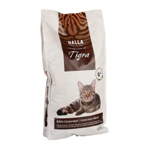 Halla Foder Tigra Kött Gourmet Nyhet
